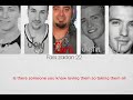 NSYNC EVERYTHING I OWN LYRICS (Color Coded) Music Video
