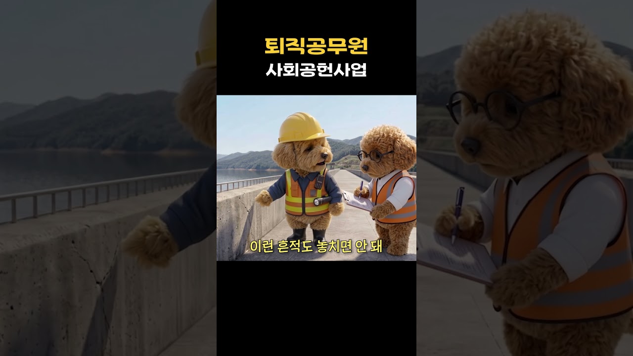 퇴직한 공무원 선배님들, 다들 어디서 뭐 하세요? 숏폼 썸네일