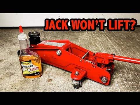 Fix a Jack That Won't Lift | EASY STEP BY STEP