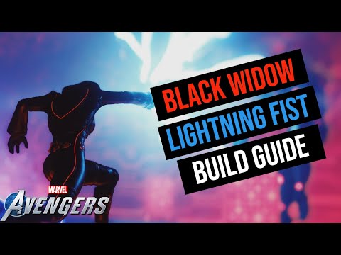Marvel's Avengers - Black Widow Lightning Fist Build (Ridiculous Damage!!!)