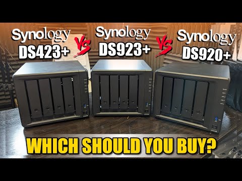 Synology DS923+ vs DS423+ vs DS920+ NAS Comparison
