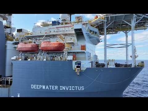 Deepwater Invictus at Work in the Gulf of America