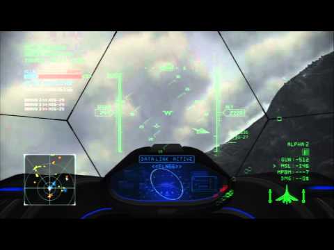 Ace Combat Infinity: ADA-01B Adler (Rory Mercury) vs Weapons Base Assault