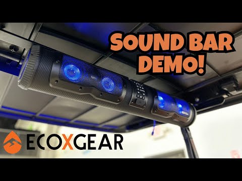 EcoXGear SoundExtreme Sound Bar Demo | Dean Team Golf Carts