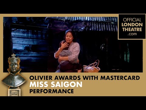 Miss Saigon performs I'd Give My Life For You | Olivier Awards 2015 with Mastercard