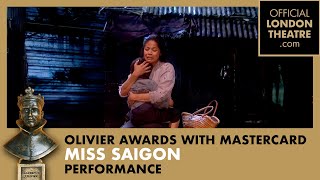 Miss Saigon performs I&#39;d Give My Life For You | Olivier Awards 2015 with Mastercard