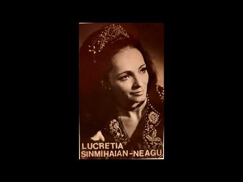 Lucretia Sînmihăian -Cântec morţăsc de la Dumbrăviţa - BN ( Bocet)