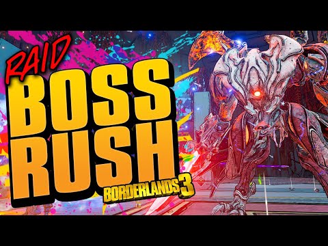 Borderlands 3 | RAID BOSS RUSH! - Chill & Kill Zane
