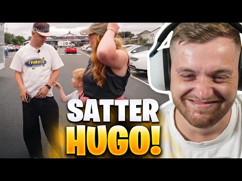 😂😳PAPAPLATTE wird peinlich GESTREICHELT - Satter HUGO VIDEO | Trymacs Stream Highlights