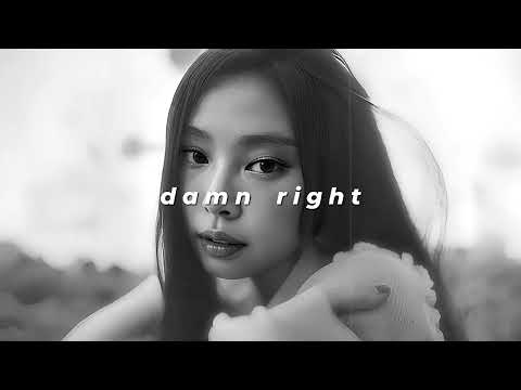 jennie, childish gambino & kali uchis - damn right (slowed + reverb)