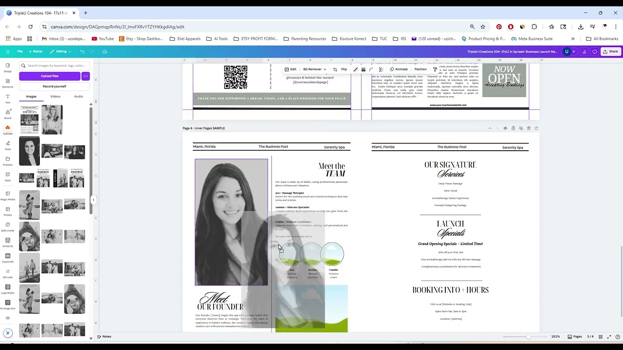 How to Edit a Business Launch Newspaper Template in Canva | Editable & Easy for Any Brand