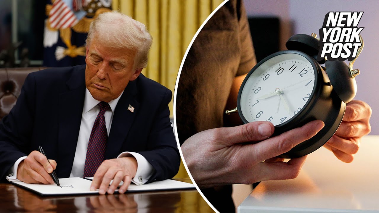 Here's why Trump wants to get rid of Daylight Saving Time