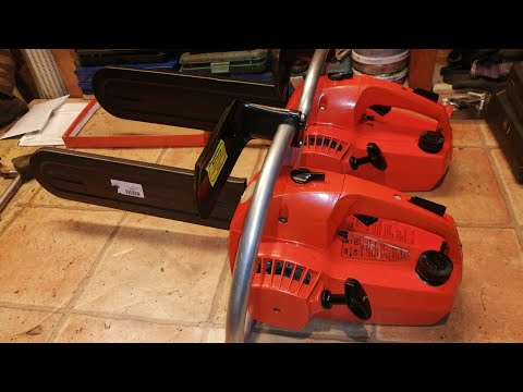 Gallyazó láncfűrészek munkában. DOLMAR 101