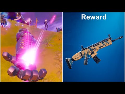 Launch Off All Sentinel Hands Without Touching the Ground in Fortnite (Week 4 Wolverine Challenge)