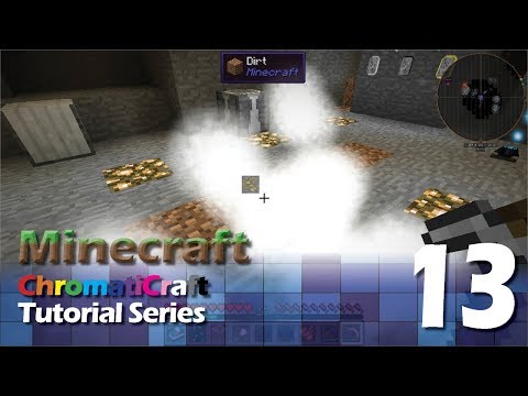 ChromatiCraft Tutorial v17 - Ore Finding Pickaxe & Ore Harvester