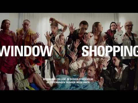 Beckmans Fashion Collaboration 2020 - WINDOW SHOPPING
