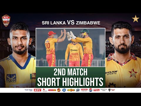 Short Highlights | Sri Lanka vs Zimbabwe | Match 02 | Tri Nation Series | PCB | M2T1U