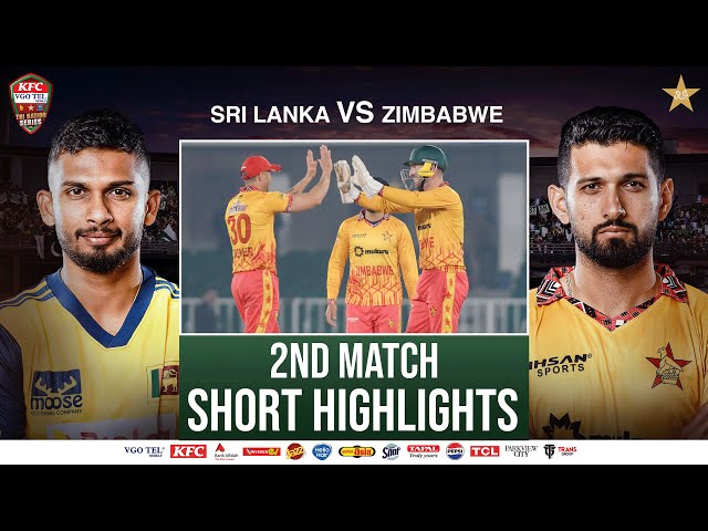Short Highlights | Sri Lanka vs Zimbabwe | Match 02 | Tri Nation Series | PCB | M2T1U
