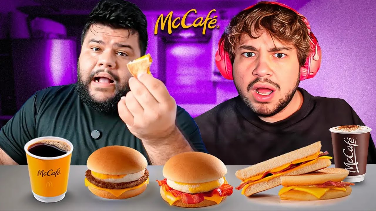 Comprei o Cardápio inteiro do MC Café! - React Thiago Quatroque