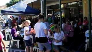 Mount Morgan festival . A stroll through the main street.