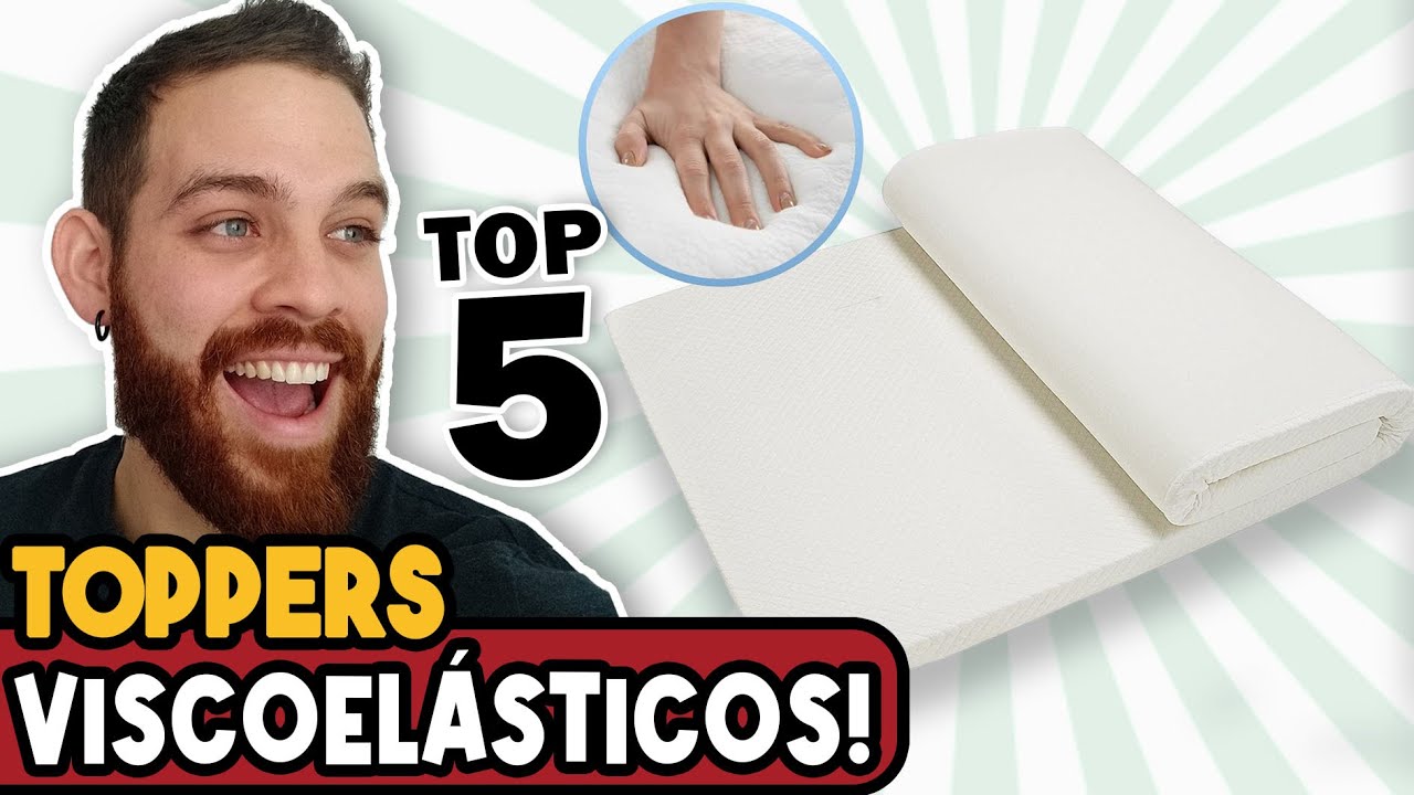 😴 DESCUBRE el Mejor Topper Viscoelástico o Sobrecolchón ▶Amazon 2021◀ (COMPARATIVA Calidad Precio)