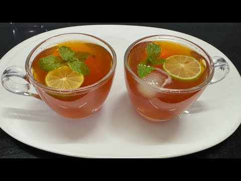 லெமன் டீ புத்துணர்ச்சியூட்டும் இதமான டீ/Lemon tea /Best refreshing lemon tea/lemon tea recipe Tamil