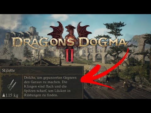 Beste Anfangs Waffe für den Dieb in Dragon´s Dogma 2 finden
