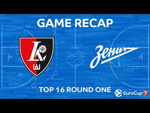 Highlights: Lietuvos Rytas Vilnius - Zenit St Petersburg