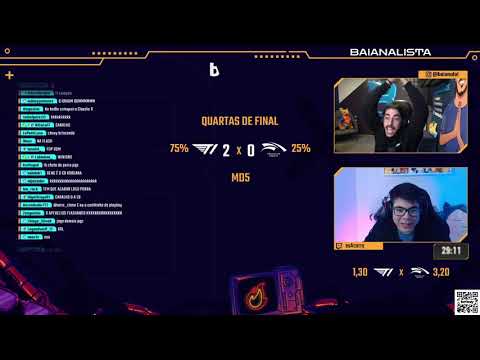 GUMA DA SKT TROLLANDO A APOSTA DO BAIANO