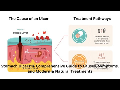 Stomach Ulcers - A Comprehensive Guide to Causes, Symptoms, and Modern & Natural Treatments