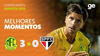 MIRASSOL 3 x 0 SÃO PAULO | MELHORES MOMENTOS | 1ª RODADA | CAMPEONATO PAULISTA 2026