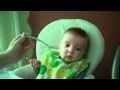 Gabe S First Solid Food