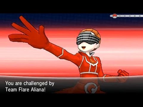 Pokémon X Battle Run - Episode 11: Team Flare Admin & Team Flare Aliana