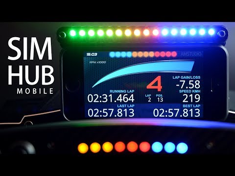 SIM HUB MOBILE DISPLAY | HOW TO SETUP