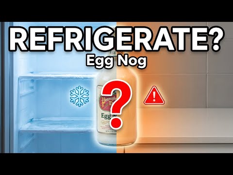 Does Pennsylvania Dutch Egg Nog Need to Be Refrigerated?