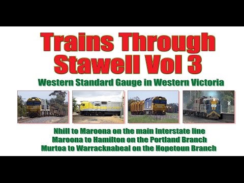 Trains Through Stawell Vol 3 - Australian Railway DVD - Western Standard Gauge in Western Victoria