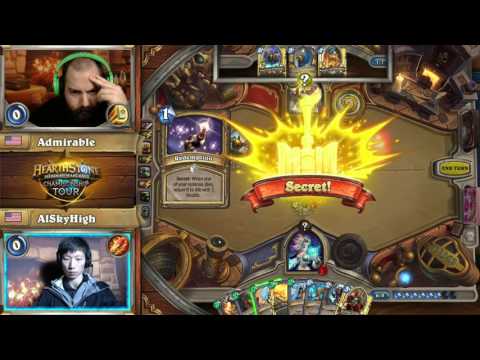 Admirable vs AlSkyHigh - Hearthstone Championship Tour America, Winter Preliminaries