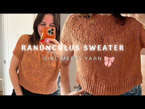 Girl Meets Yarn // Ranunculus 3.0 in gorgeous linen