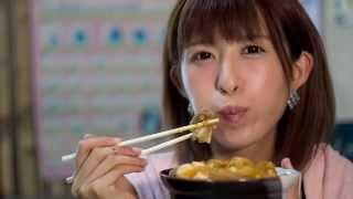 preview picture of video 'どんぶりガール 浅田屋 カツ丼 feat. 藤田春菜'