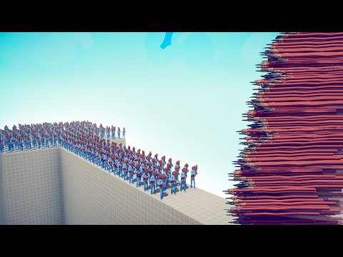 SPEAR THROWER GOD vs 100x UNITS - TABS | Totally Accurate Battle Simulator