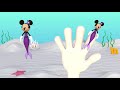 Mickey Mouse Mermaid 3D Finger Family Nursery Rhyme For Children