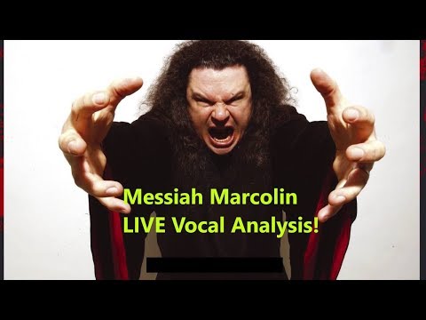 Messiah Marcolin LIVE Vocal Analysis! (Dark Reflections)