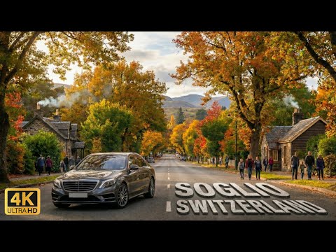 Soglio, Switzerland 🇨🇭 Most Fairytale Alpine Village In Peak Autumn 🍁Golden Paradise