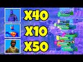 i hosted a 100 RARE SKIN scrim in fortnite… (this was amazing)
