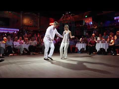 JP Stephenson and Trinity Davis Friday Mixed Doubles Shaggers Hardwood Championship 2019