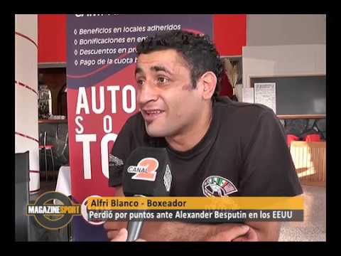2019 05 14 // MAGAZINE SPORT: ALFRI BLANCO (BOXEADOR)