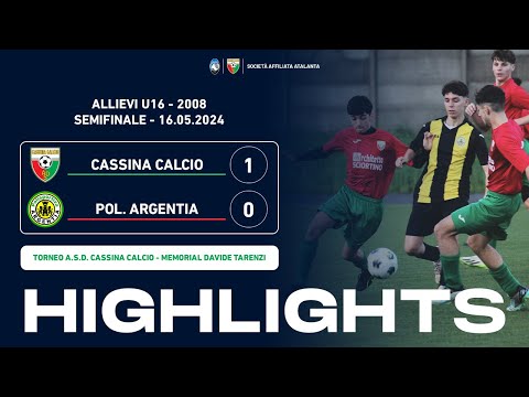 Cassina Calcio - Polisportiva Argentia 1-0 | Gol & Highlights | Allievi U16 2008 Torneo 2024