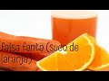 Fanta Falsa Suco De Laranja E Cenoura