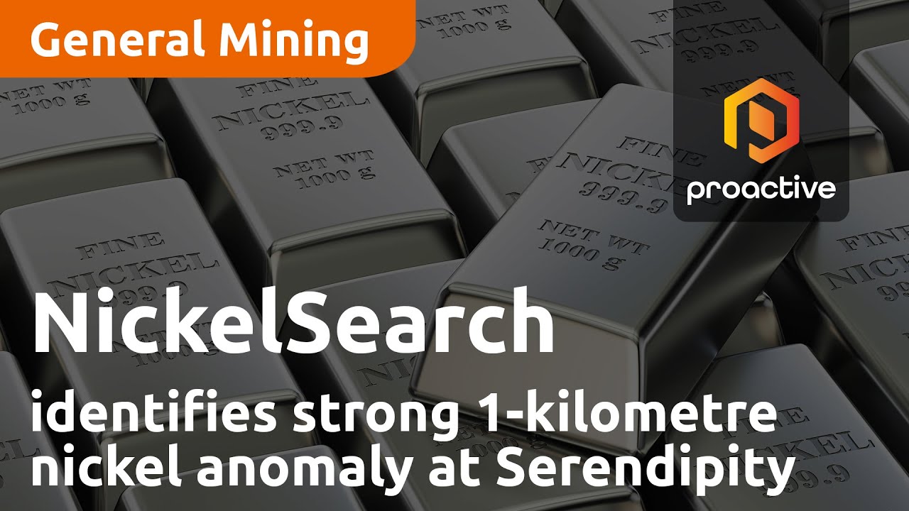 NickelSearch identifies strong 1-kilometre nickel anomaly at Serendipity