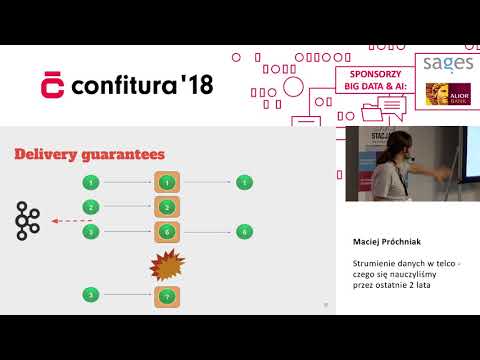 2018 - Maciej Próchniak - Strumienie danych w telco - czego się nauczyliśmy przez ostatnie 2 lata
